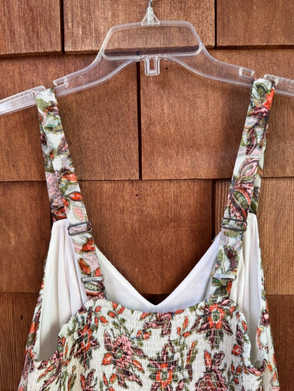 Anthropologie Virginia Floral Print Chiffon Dress Maxi Dress in Women's 16W - Picture 9 of 13